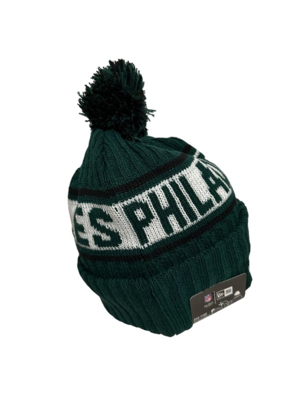 Philadelphia Eagles NFL Knit Beanie Hat Removeable Pom Football Athleisure - Picture 6 of 7